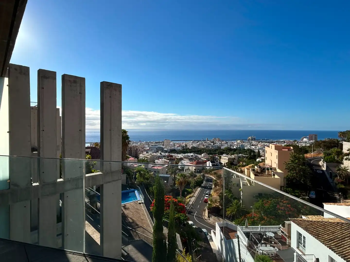Außenansicht von Wohnung zum Verkauf in Santa Cruz de Tenerife mit Privatgarten, Terrasse und Abstellraum