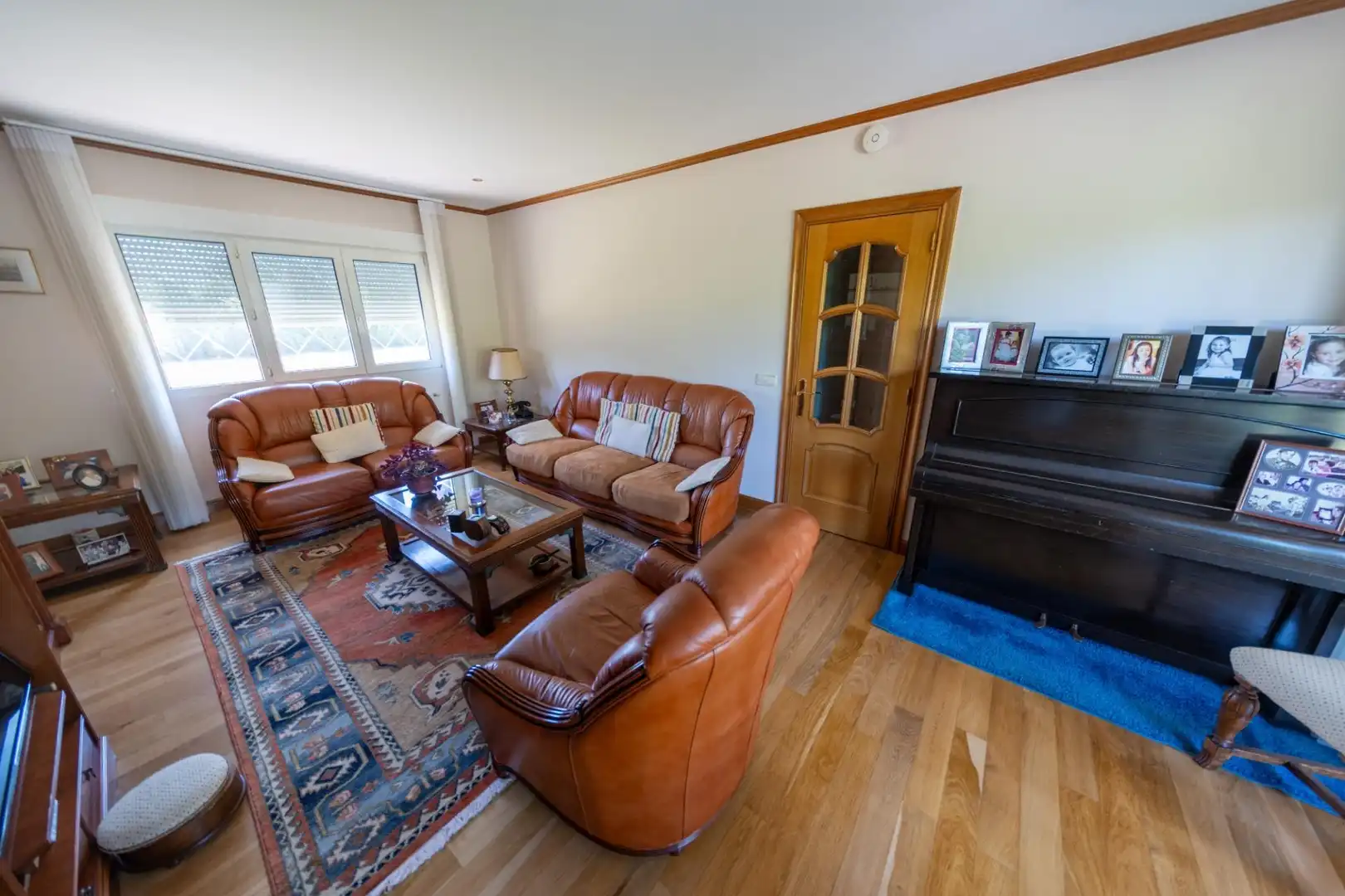 Sala de estar de Casa o chalet en venta en A Illa de Arousa  con Calefacción, Jardín privado y Terraza