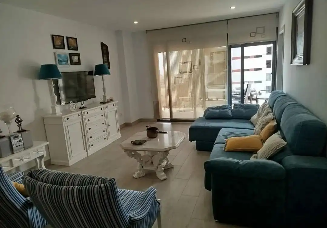 Sala de estar de Apartamento en venta en Vinaròs con Aire acondicionado, Calefacción y Jardín privado