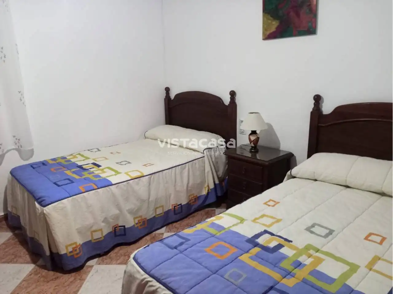 Dormitori de Casa o xalet de lloguer en El Viso del Alcor amb Aire condicionat, Calefacció i Moblat