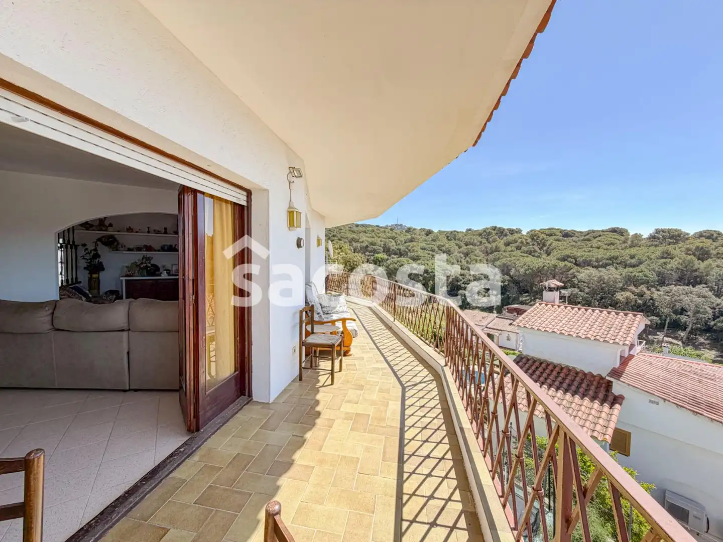 Terraza de Casa o chalet en venta en Lloret de Mar con Calefacción, Jardín privado y Trastero