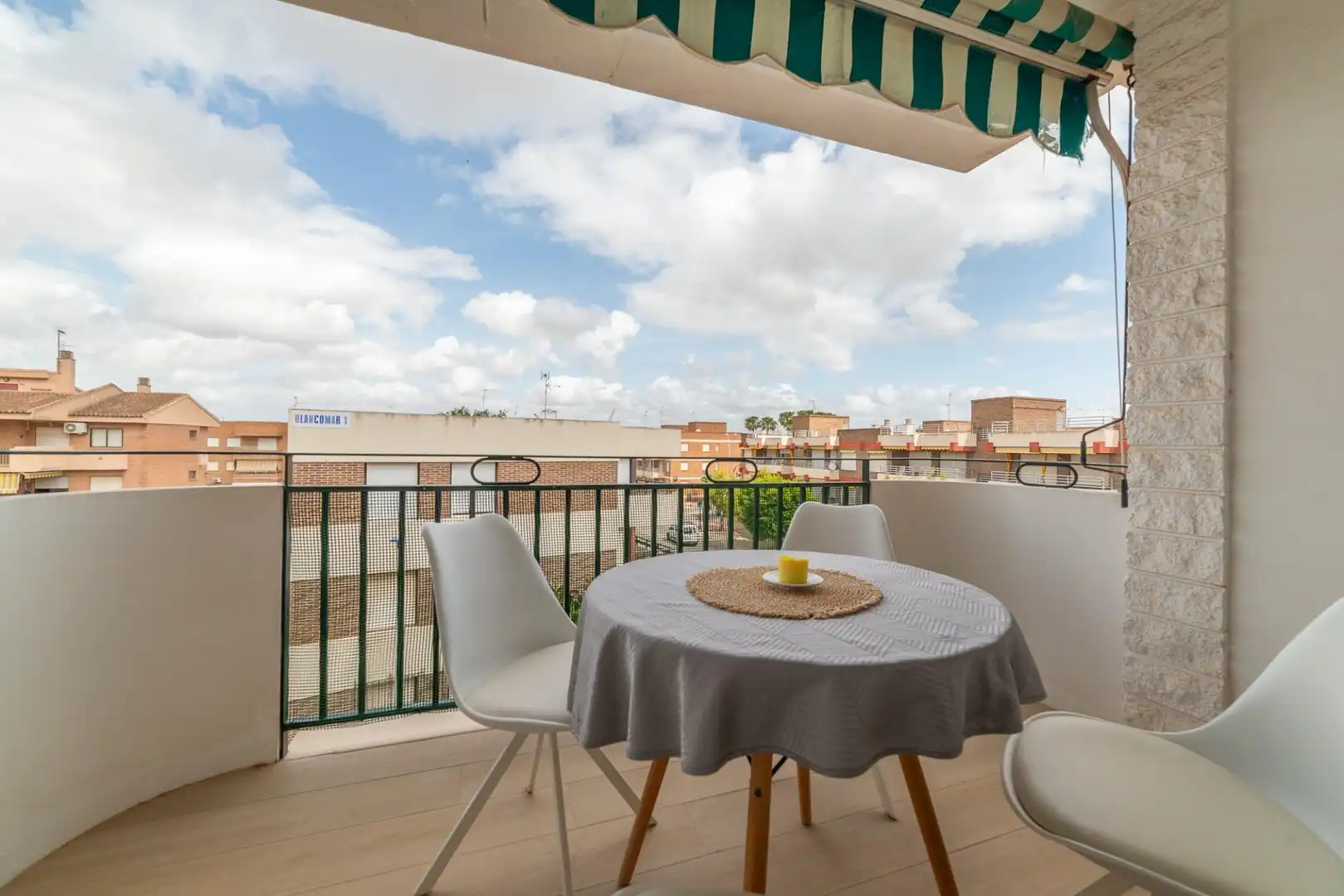 Terrasse von Wohnung zum Verkauf in San Javier mit Klimaanlage, Terrasse und Abstellraum
