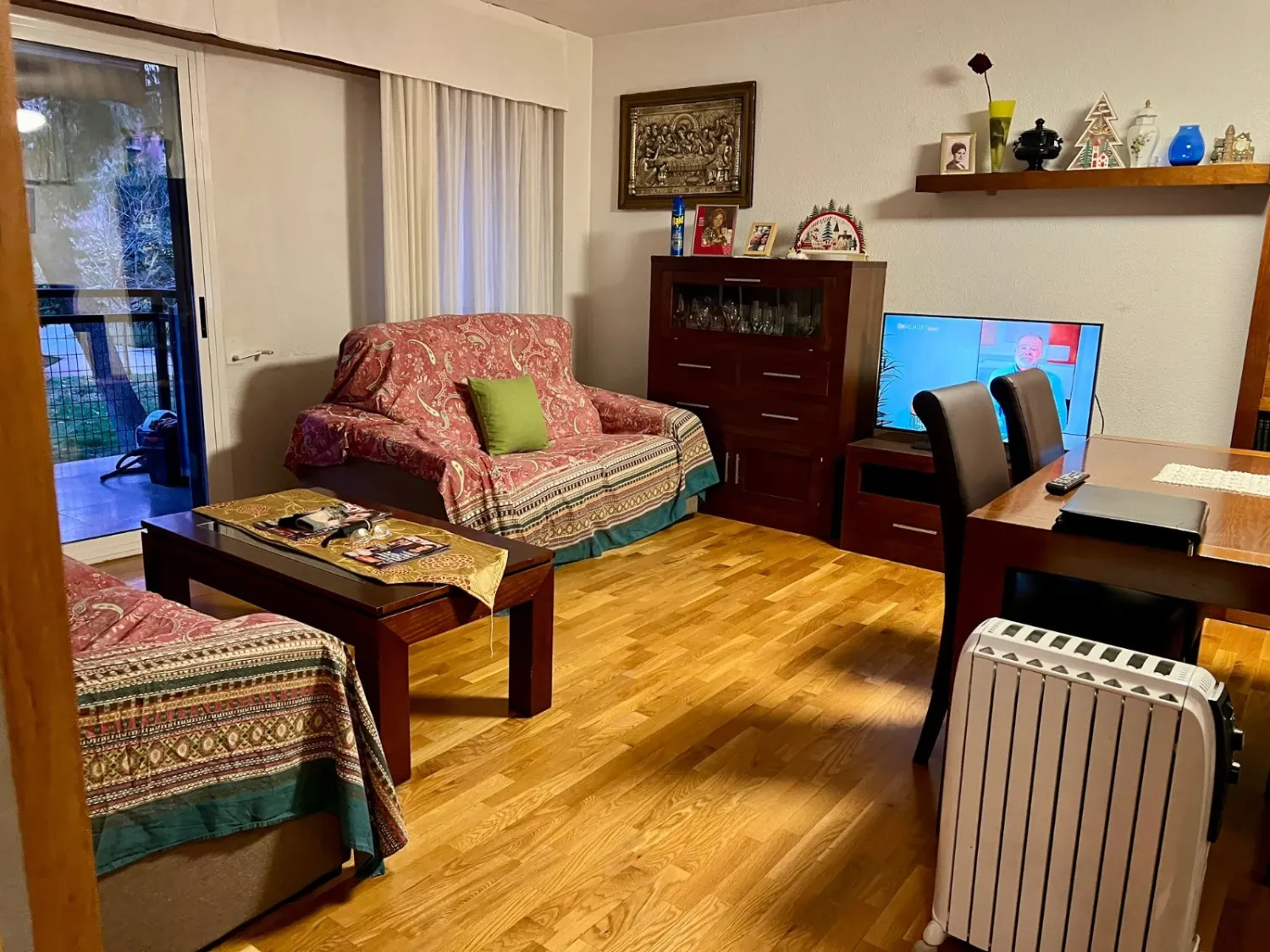 Living room of Flat for sale in  Murcia Capital  with Air Conditioner, Heating and Storage room