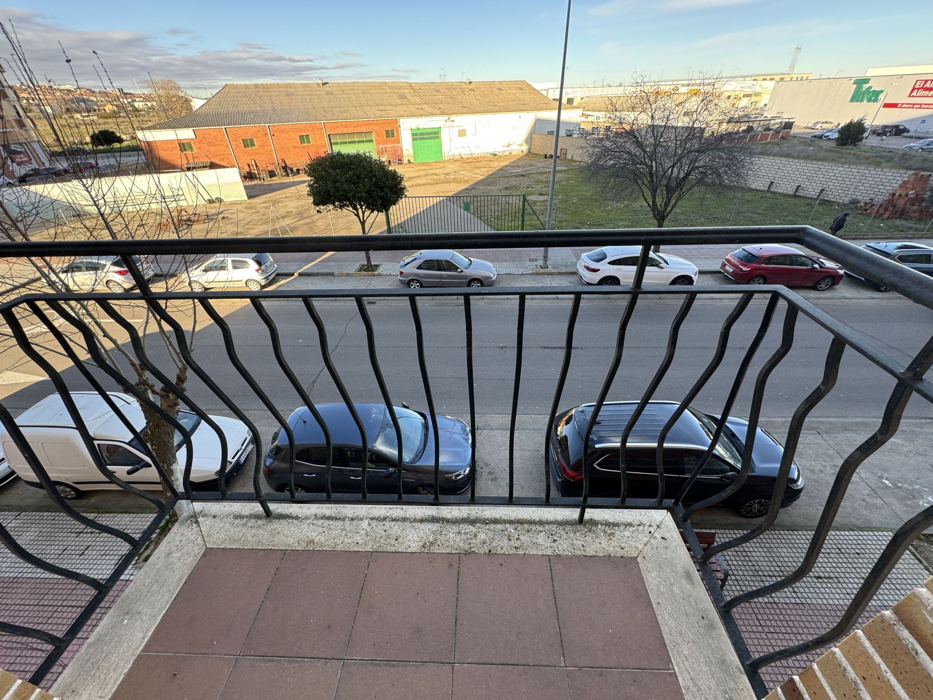Balcony of Flat for sale in Benavente
