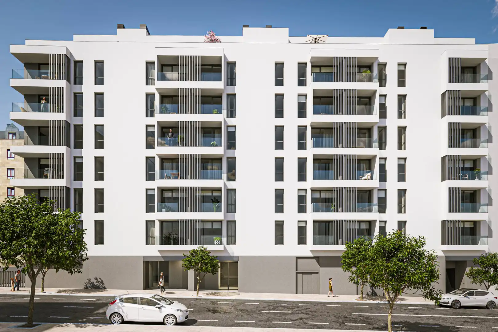 Piso de obra nueva con ascensor en venta en Calle Facetos 44