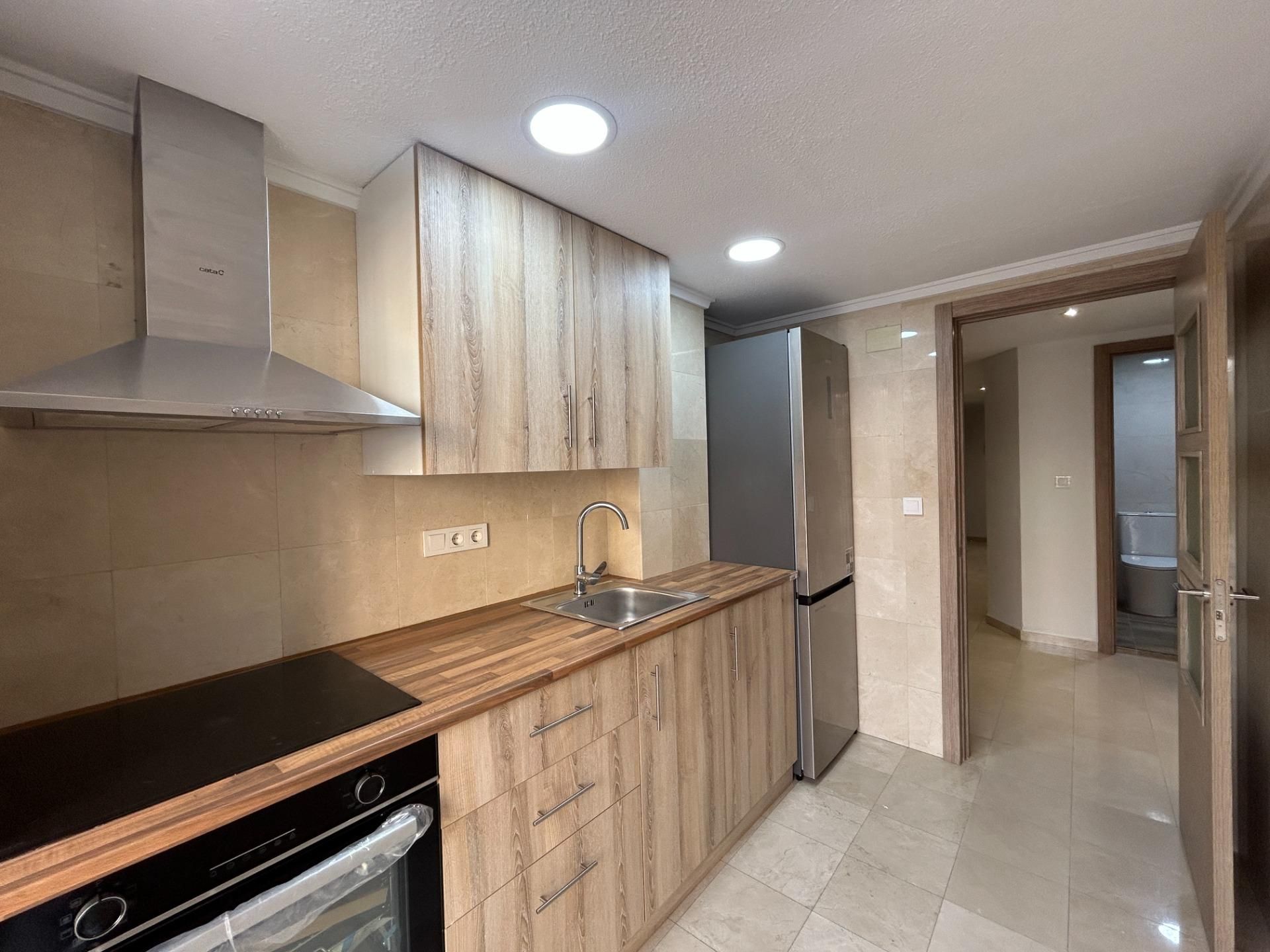 Kitchen of Flat for sale in Novelda  with Air Conditioner, Terrace and Balcony
