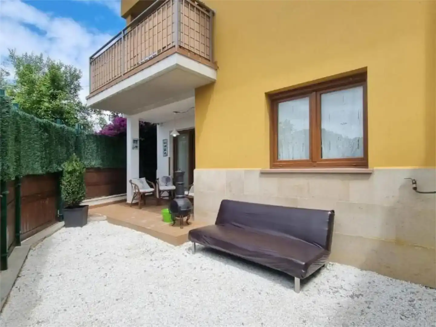 Terrace of Flat for sale in Llanes  with Private garden, Parquet flooring and Furnished