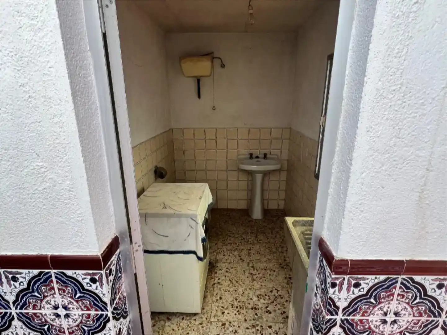 Badezimmer von Wohnung zur Miete in Chillón mit Abstellraum, Möbliert und Balkon