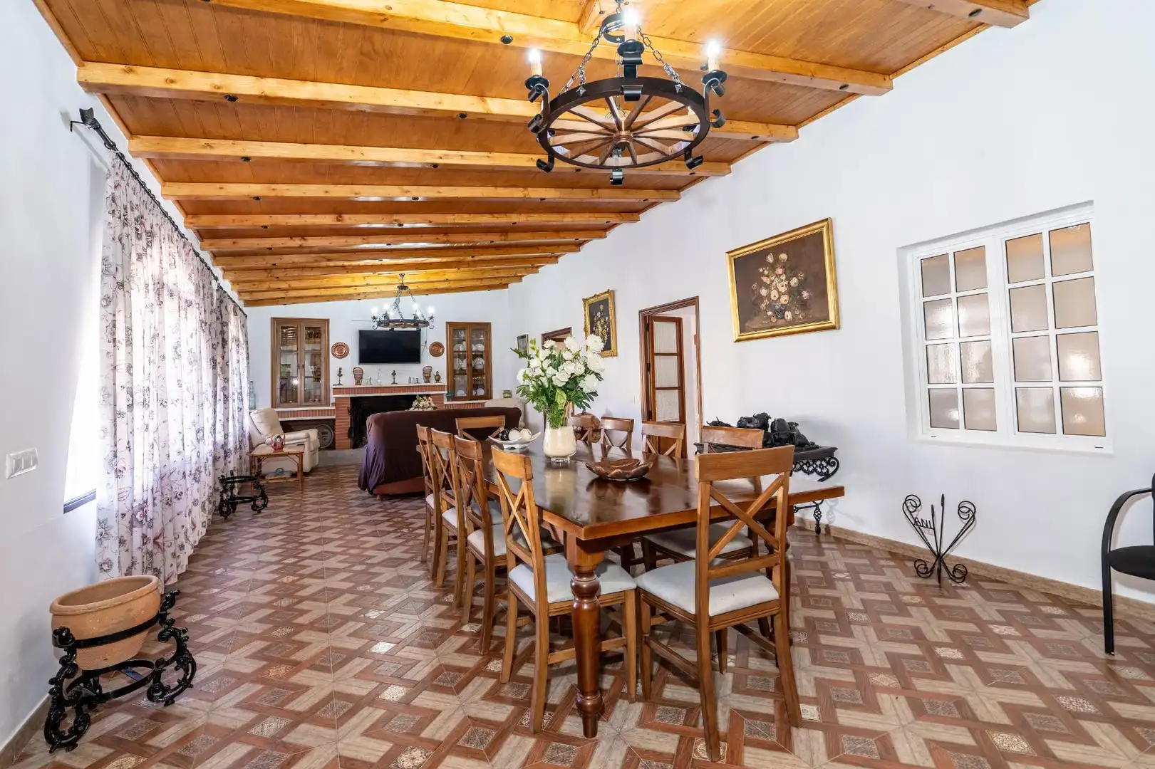 Comedor de Casa o chalet en venta en El Garrobo con Aire acondicionado, Calefacción y Jardín privado