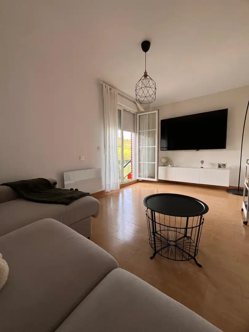 Sala de estar de Casa adosada en venta en Polanco con Calefacción, Jardín privado y Terraza