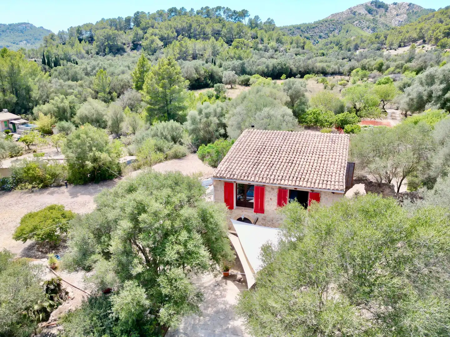 Vista exterior de Finca rústica en venda en Andratx amb Traster