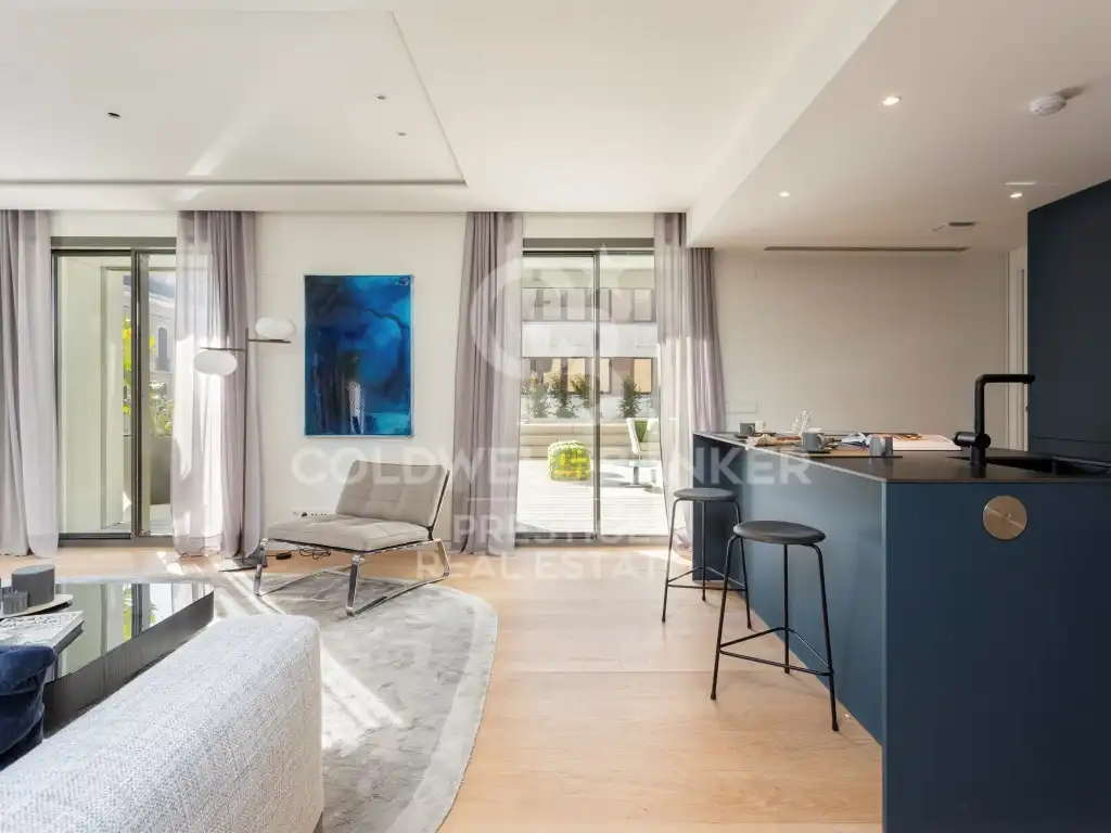 Wohnzimmer von Wohnungen zum Verkauf in Barcelona mit Terrasse