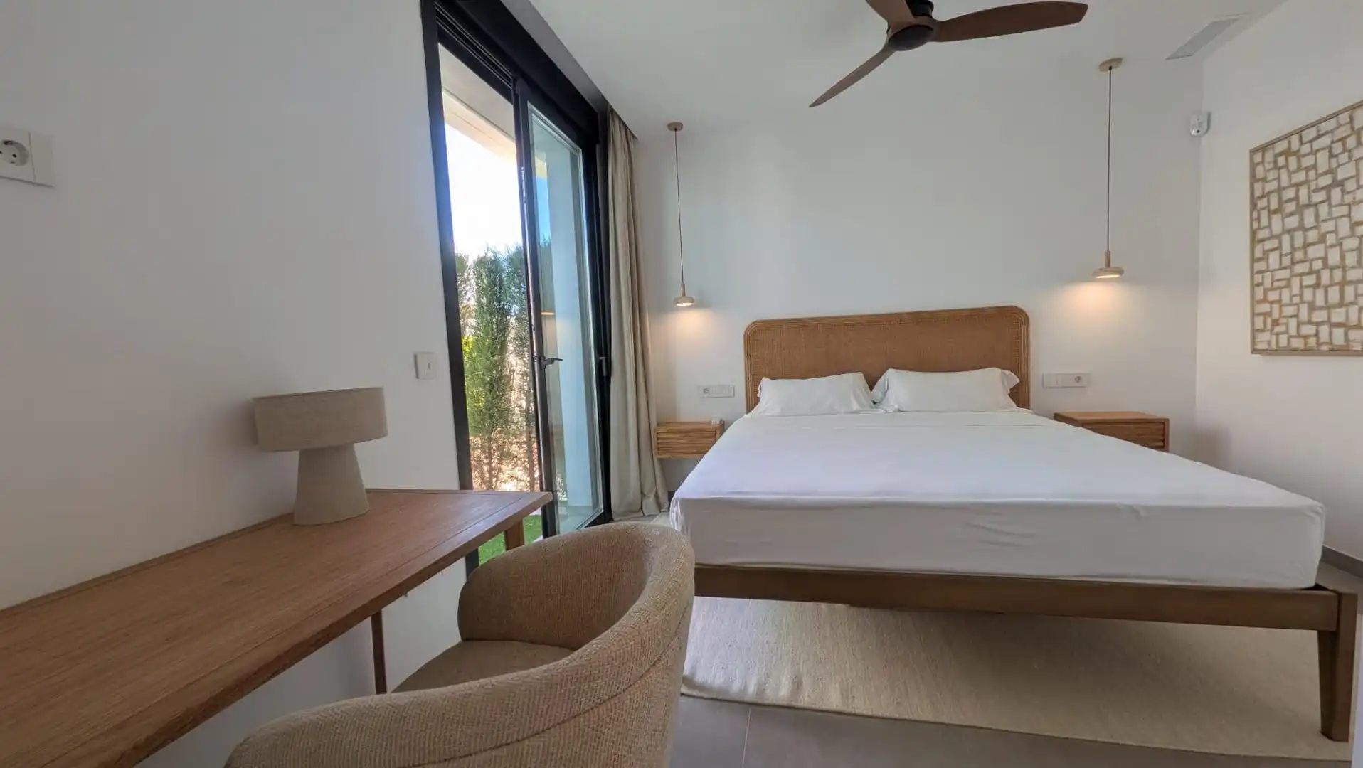 Bedroom of Houses for sale in L'Alfàs del Pi  with Air Conditioner, Heating and Terrace