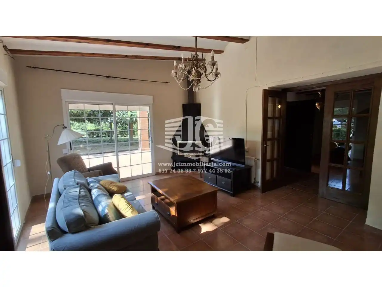 Garden of Flat for rent in Tortosa  with Heating, Terrace and Furnished