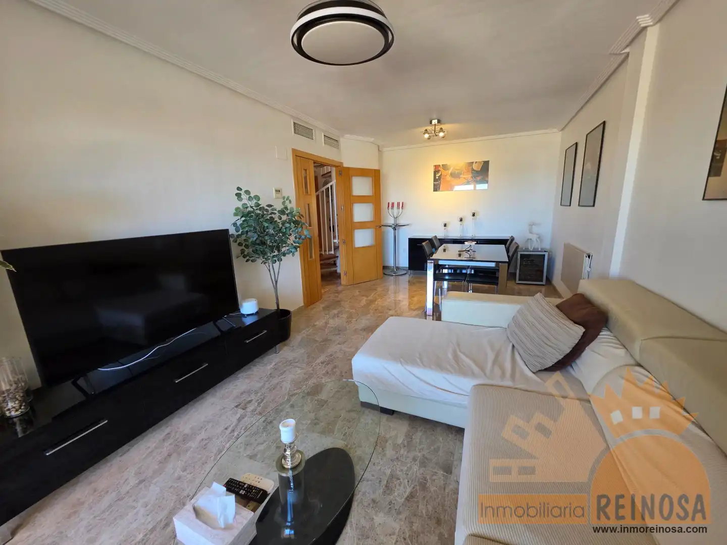 Sala d'estar de Àtic en venda en Molina de Segura amb Aire condicionat, Calefacció i Terrassa