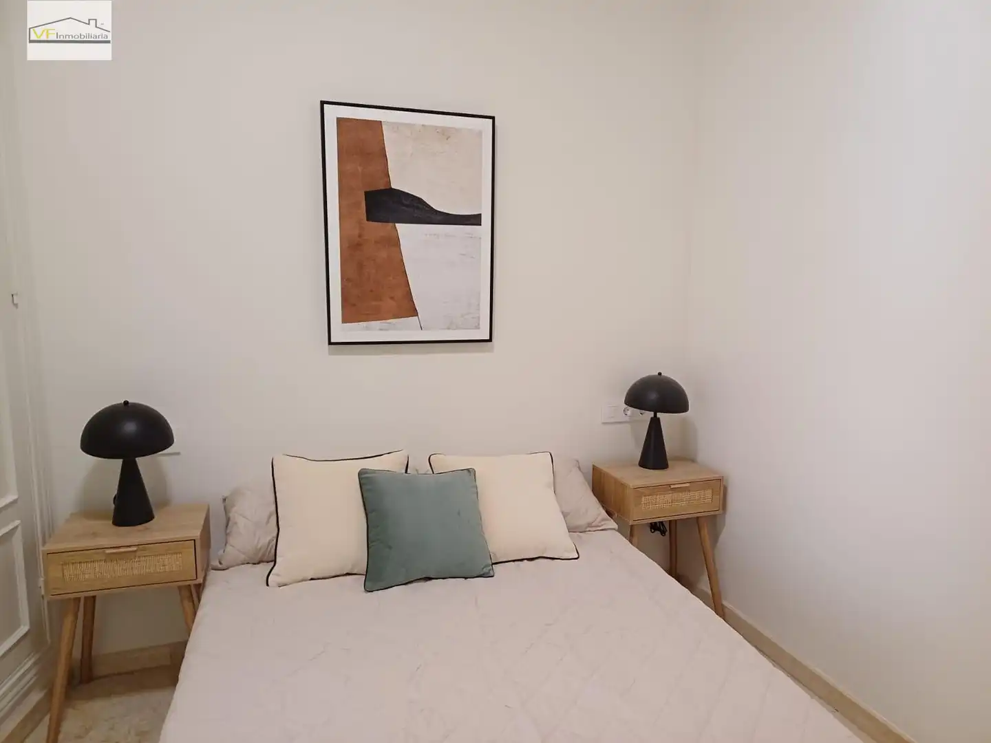 Bedroom of Flat for sale in Málaga  with Air Conditioner and Balcony