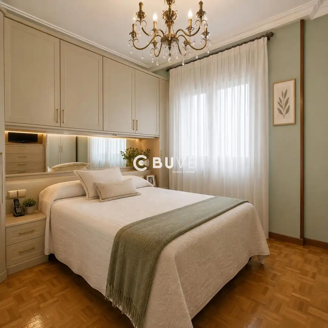 Bedroom of Flat for sale in Langreo  with Heating, Terrace and Storage room
