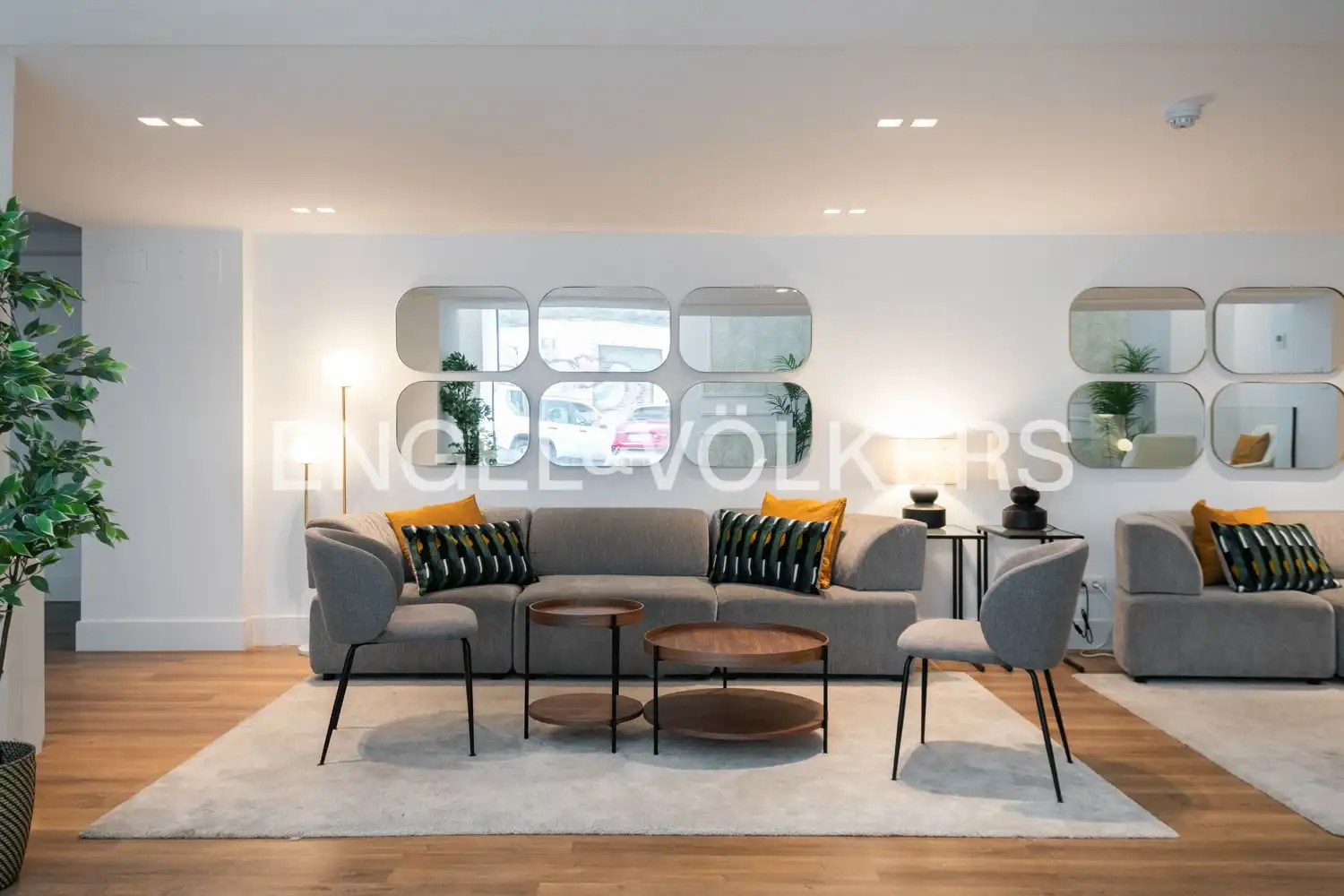 Sala de estar de Piso de alquiler en Valencia con Aire acondicionado, Calefacción y Jardín privado