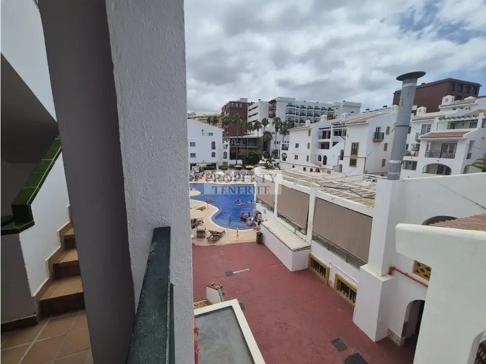 Vista exterior de Estudio en venta en Adeje con Terraza, Piscina y Amueblado