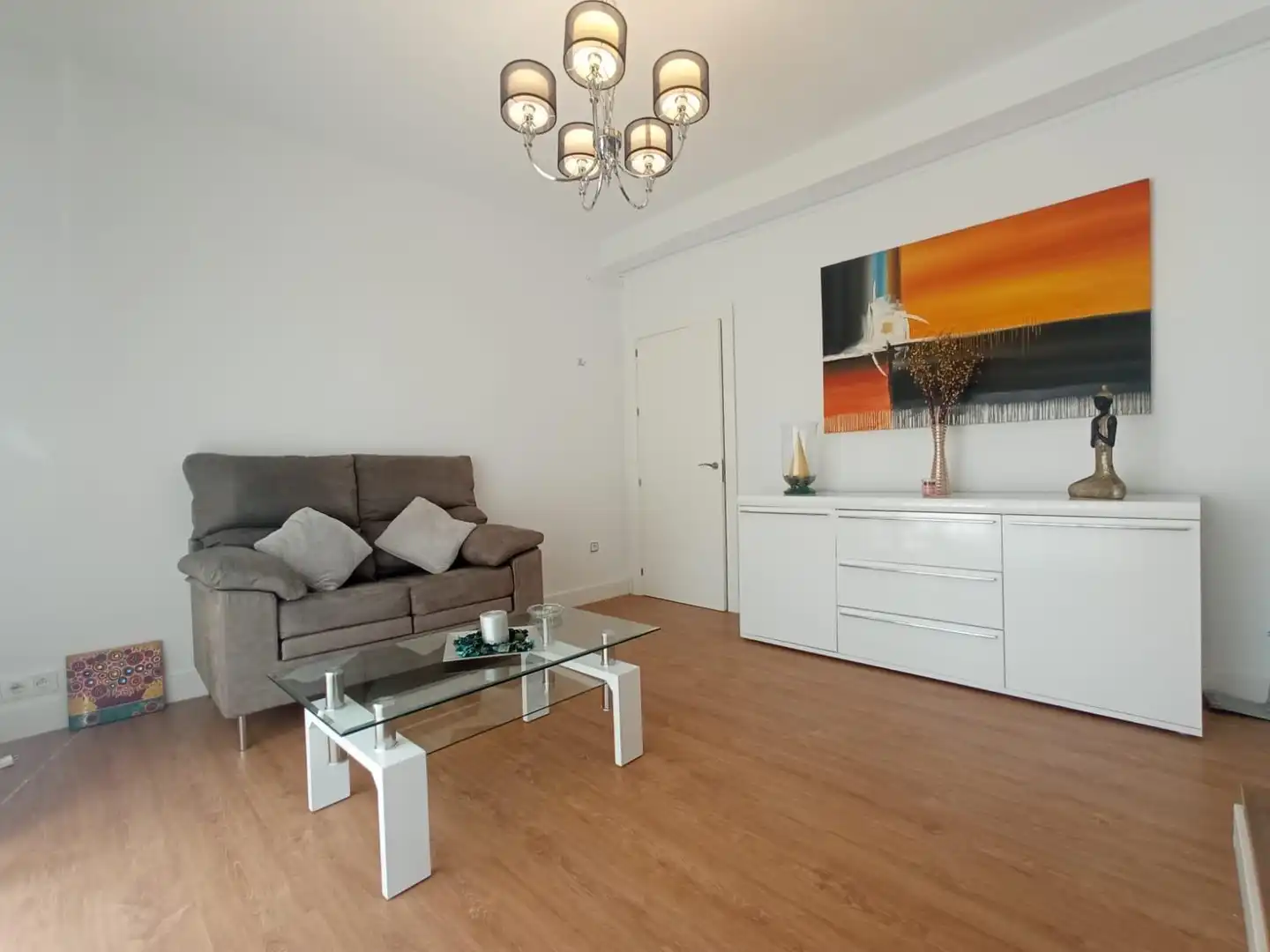 Sala d'estar de Apartament de lloguer en Granada amb Aire condicionat, Calefacció i Terrassa