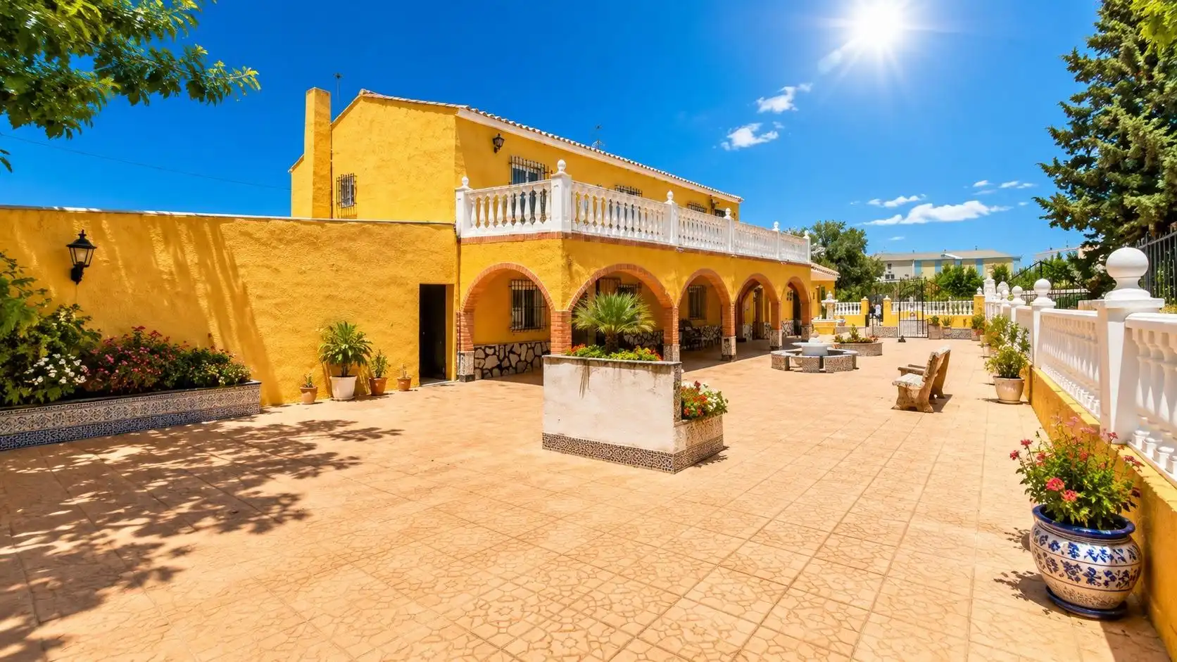 Exterior view of Houses for sale in Fuente Álamo de Murcia  with Air Conditioner, Private garden and Terrace