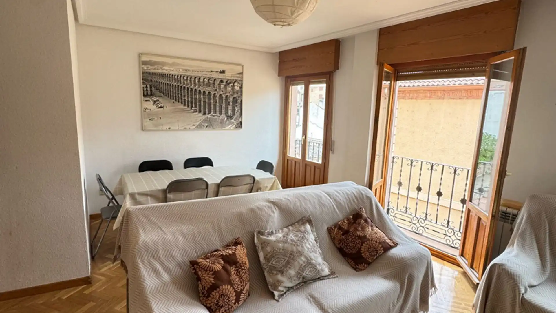 Sala de estar de Dúplex en venta en Segovia Capital con Calefacción y Balcón