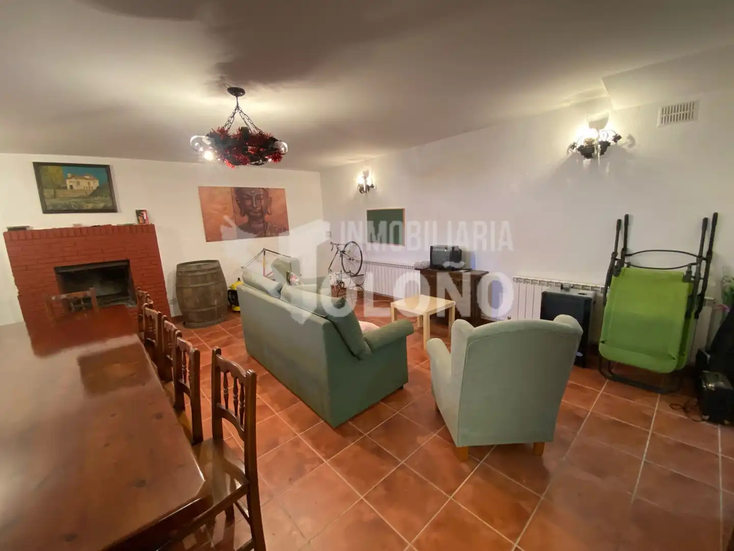 Sala de estar de Casa o chalet en venta en Ollauri con Calefacción, Jardín privado y Parquet