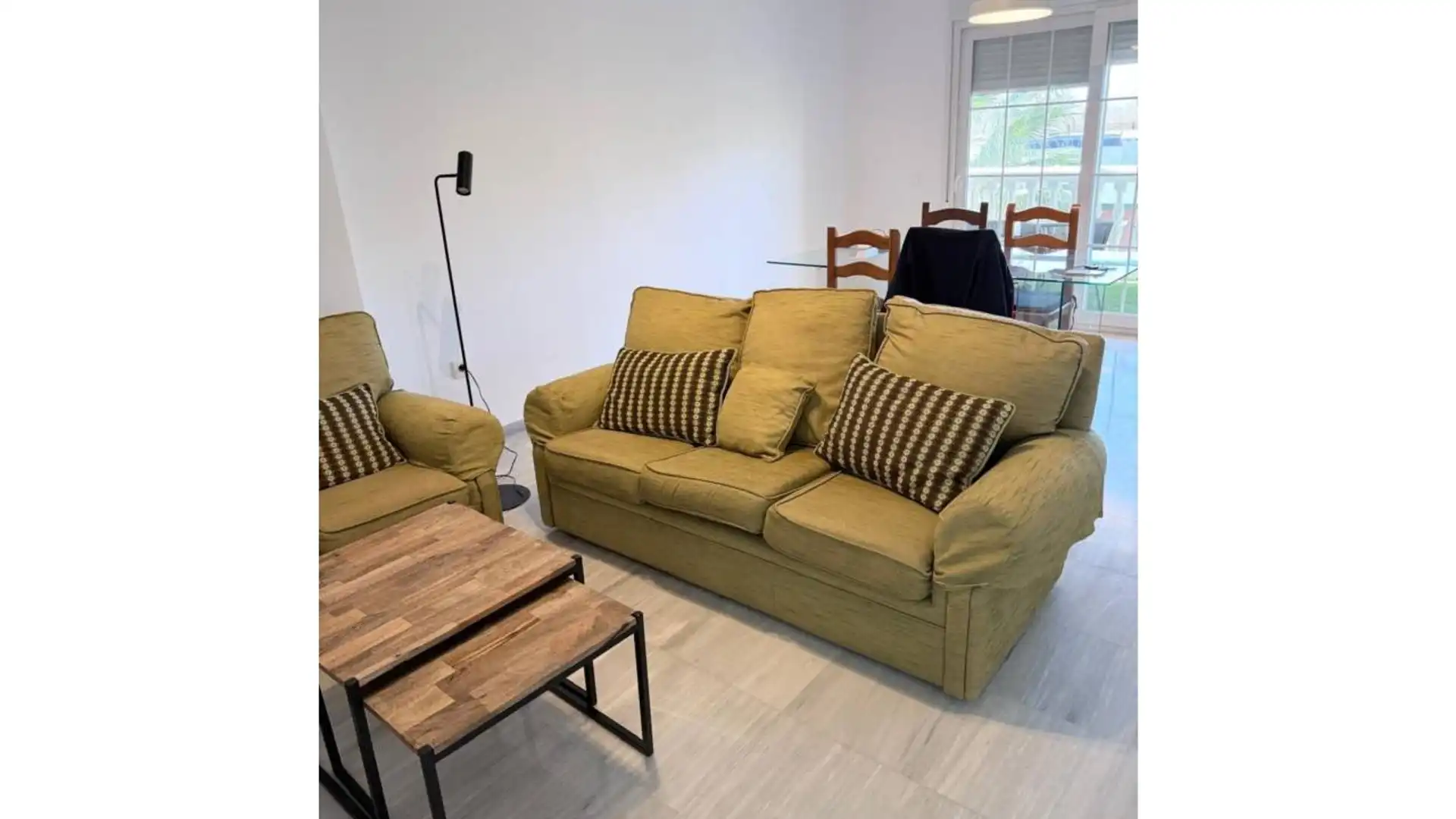 Living room of Flat for rent in Badajoz Capital  with Heating and Terrace