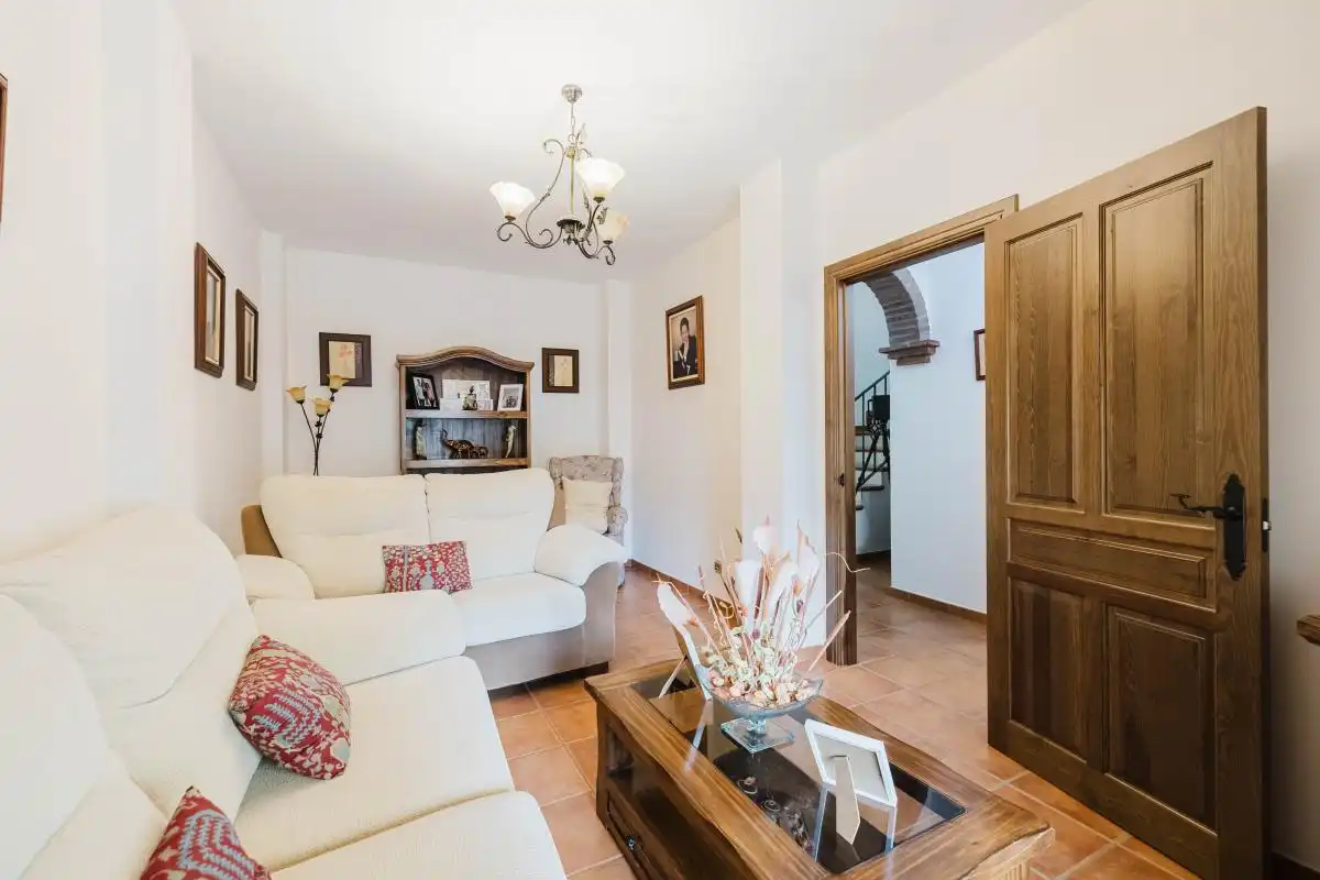 Living room of Detached homes for sale in Almogía  with Air Conditioner, Heating and Terrace