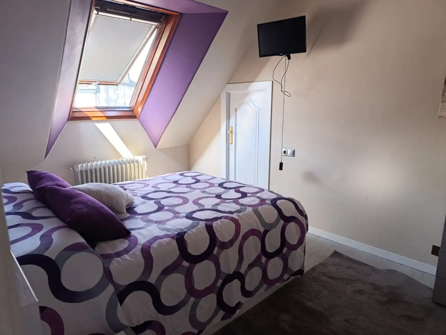 Bedroom of Flat for sale in Lugo  with Heating, Storage room and Furnished