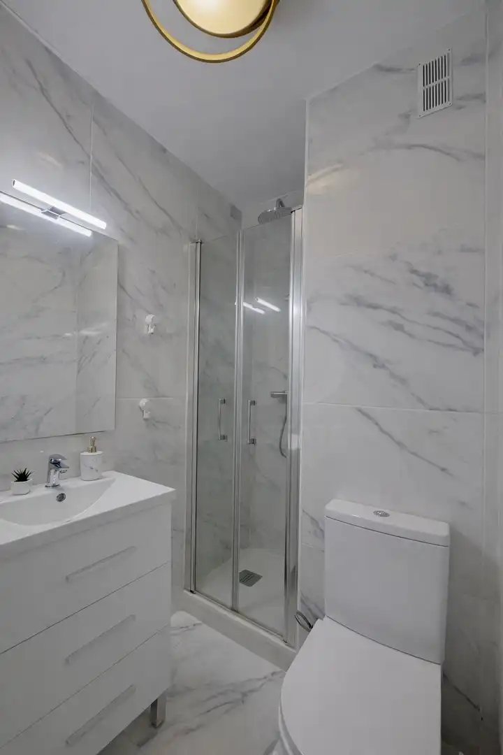 Bathroom of Flat for sale in Dénia  with Air Conditioner and Heating