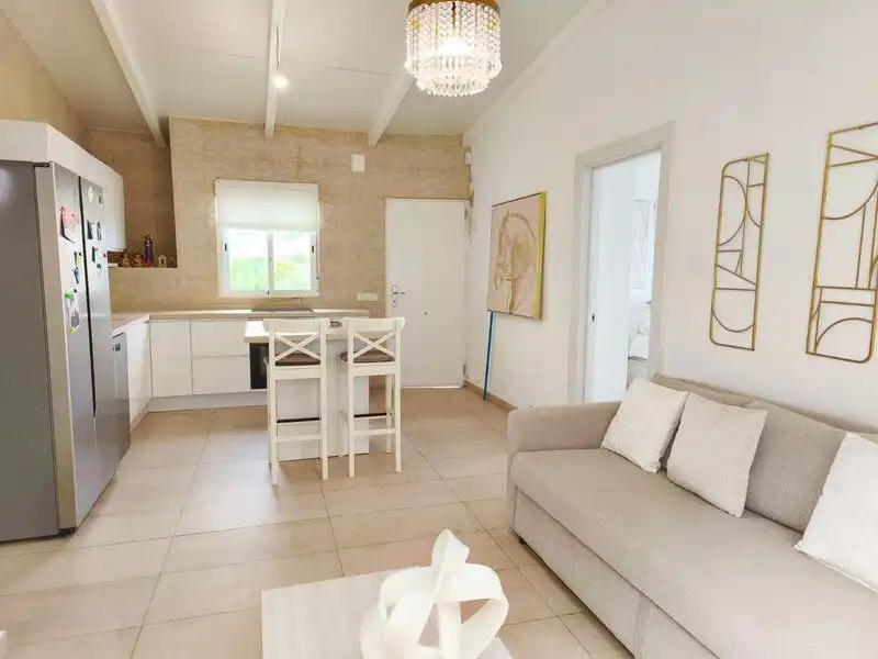 Sala d'estar de Finca rústica en venda en Moya (Las Palmas) amb Aire condicionat, Jardí privat i Terrassa
