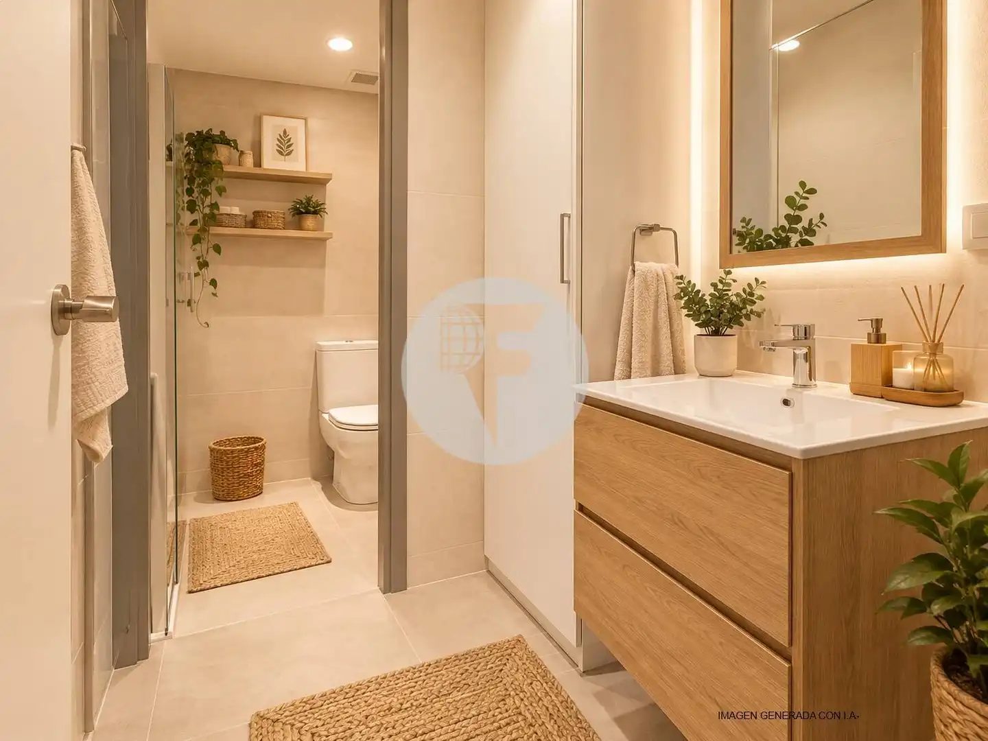 Badezimmer von Geschaftsraum zum Verkauf in Sants - Montjuïc