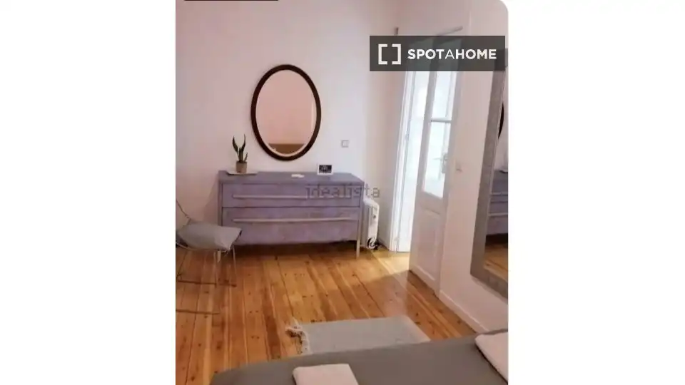 Bedroom of Flat for rent in Barcelona  with Air Conditioner, Heating and Furnished