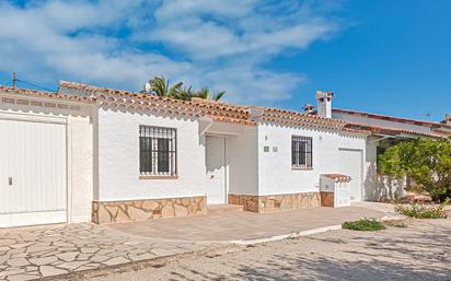 Exterior view of Single-family semi-detached for sale in Dénia  with Terrace