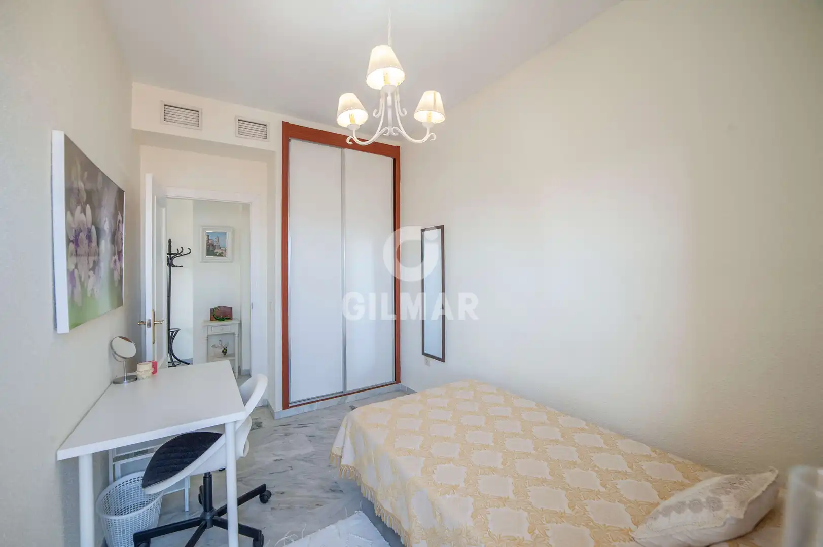 Schlafzimmer von Maisonette zur Miete in Sevilla mit Heizung und Möbliert
