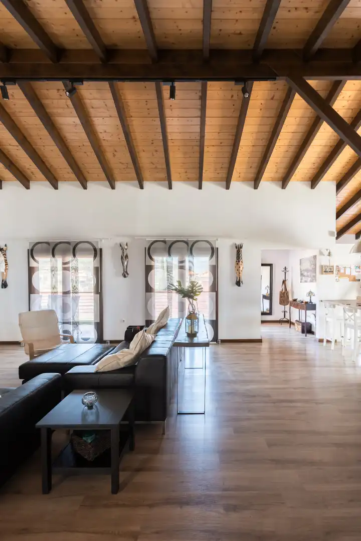 Sala de estar de Casa o chalet en venta en Candelaria con Aire acondicionado, Jardín privado y Parquet