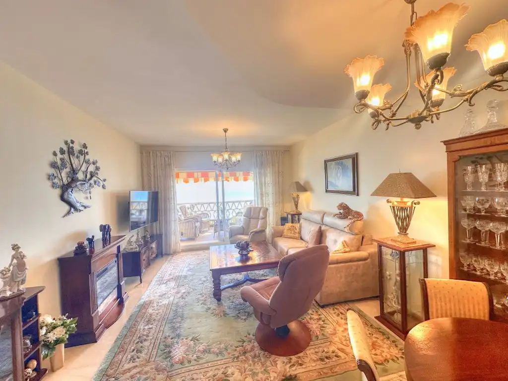 Wohnzimmer von Maisonette zum Verkauf in Torrox mit Klimaanlage, Heizung und Terrasse