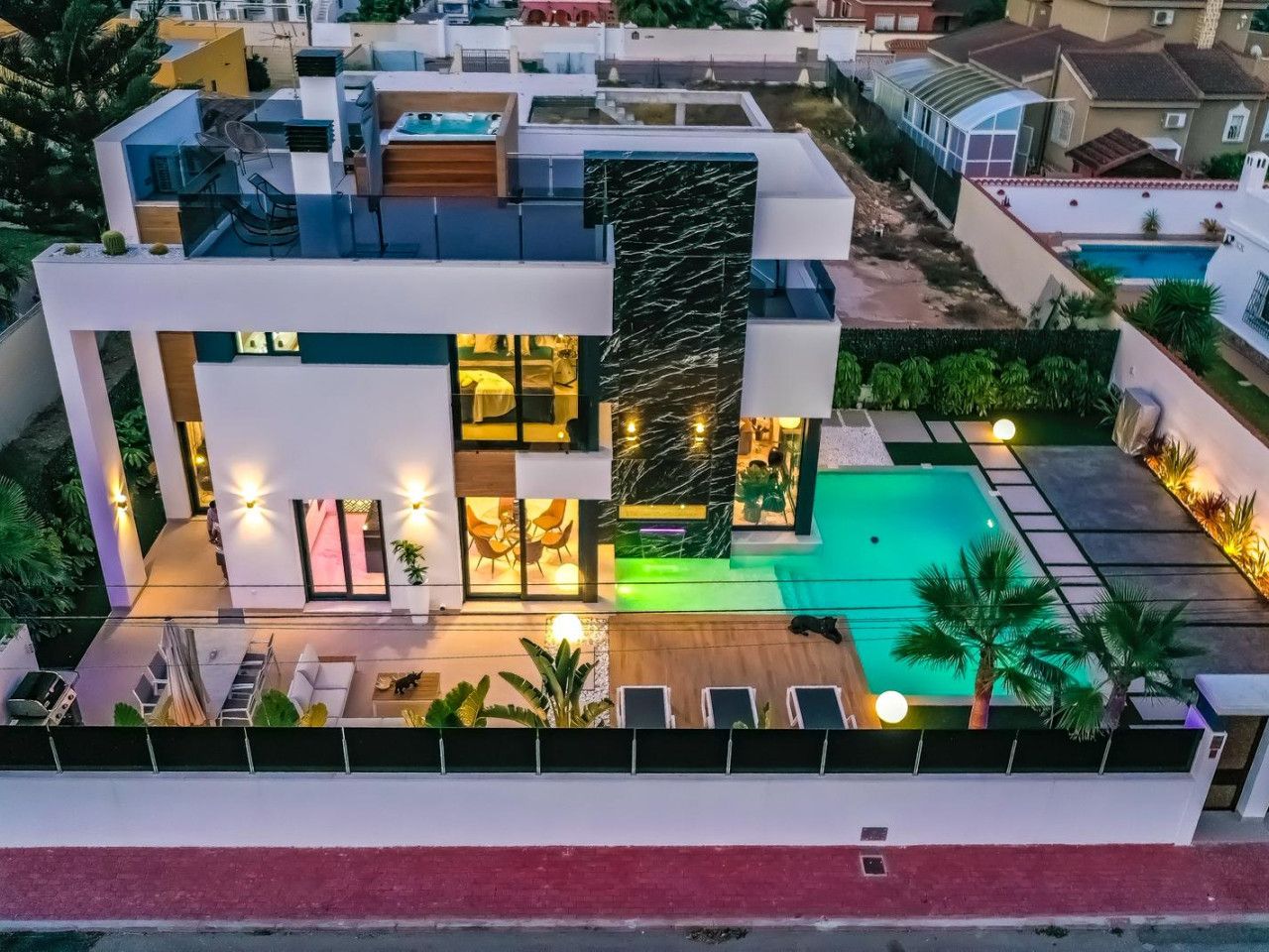 Exterior view of House or chalet for sale in Torrevieja  with Heating, Private garden and Terrace