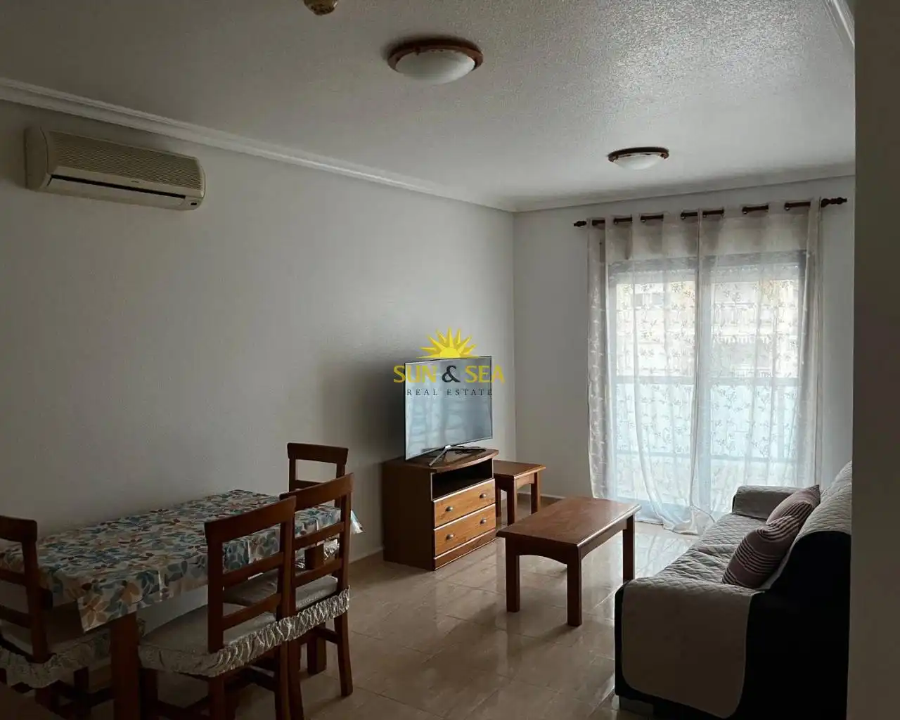 Living room of Apartments for rent in Orihuela  with Air Conditioner, Heating and Private garden