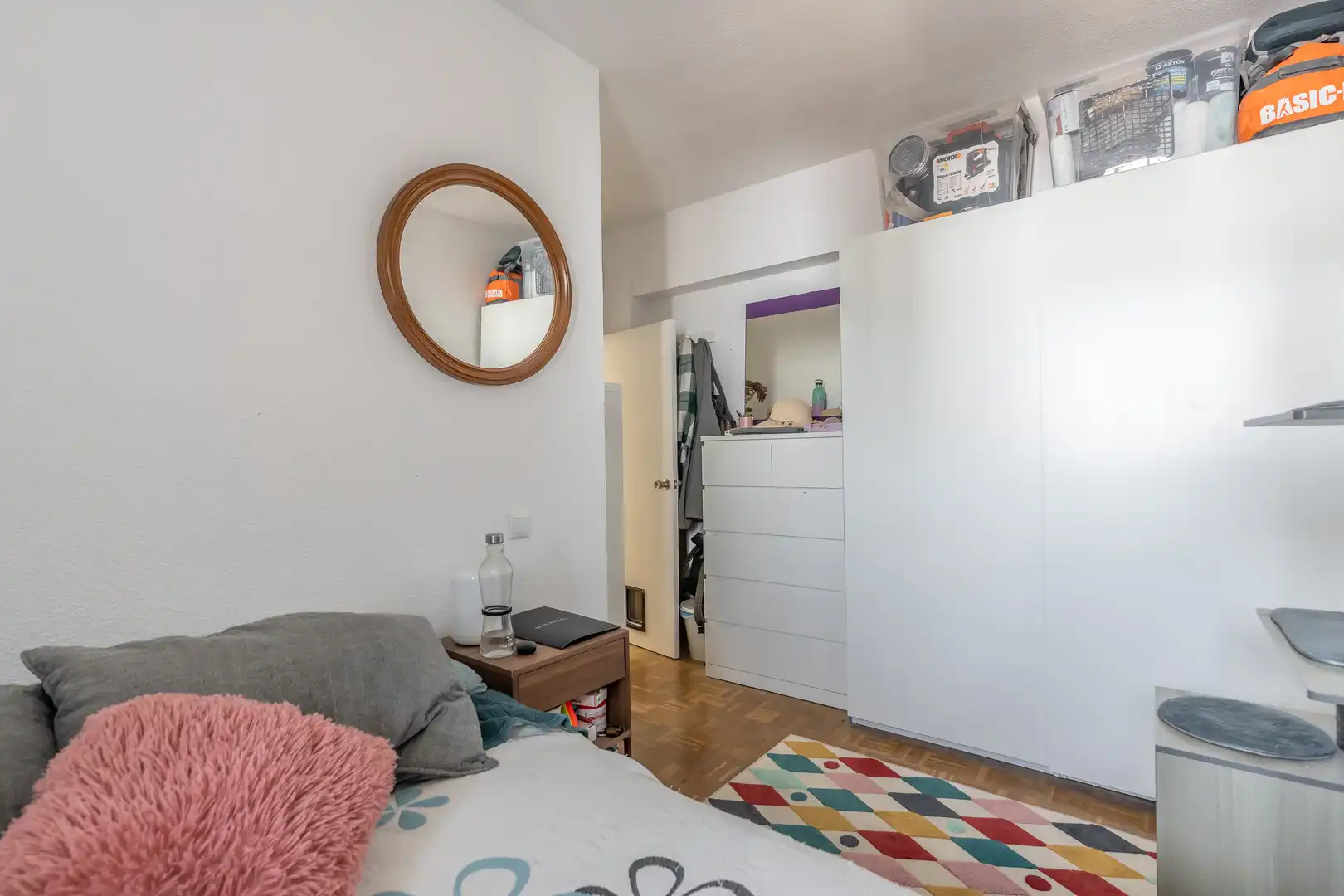 Bedroom of Flat for sale in Madrid  with Heating