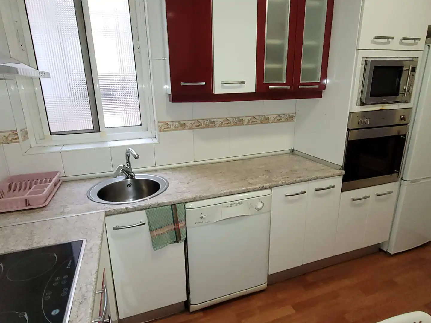 Kitchen of Flat for sale in Medina del Campo  with Heating, Parquet flooring and Furnished
