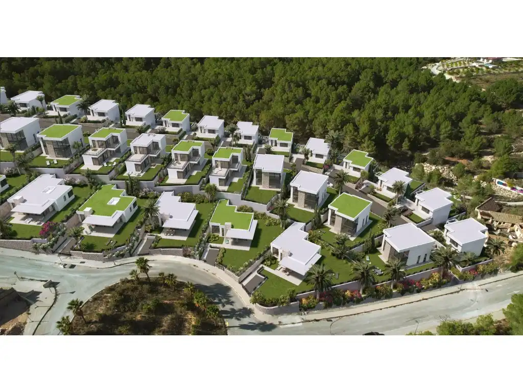 Vista exterior de Casa o xalet en venda en Polop amb Jardí privat