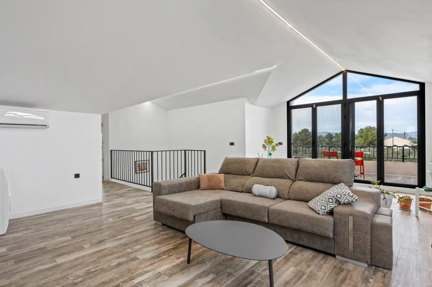 Sala de estar de Finca rústica en venta en Murcia con Terraza, Trastero y Piscina
