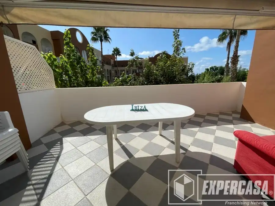 Terrassa de Apartament de lloguer en Santa Eulària des Riu amb Aire condicionat i Terrassa