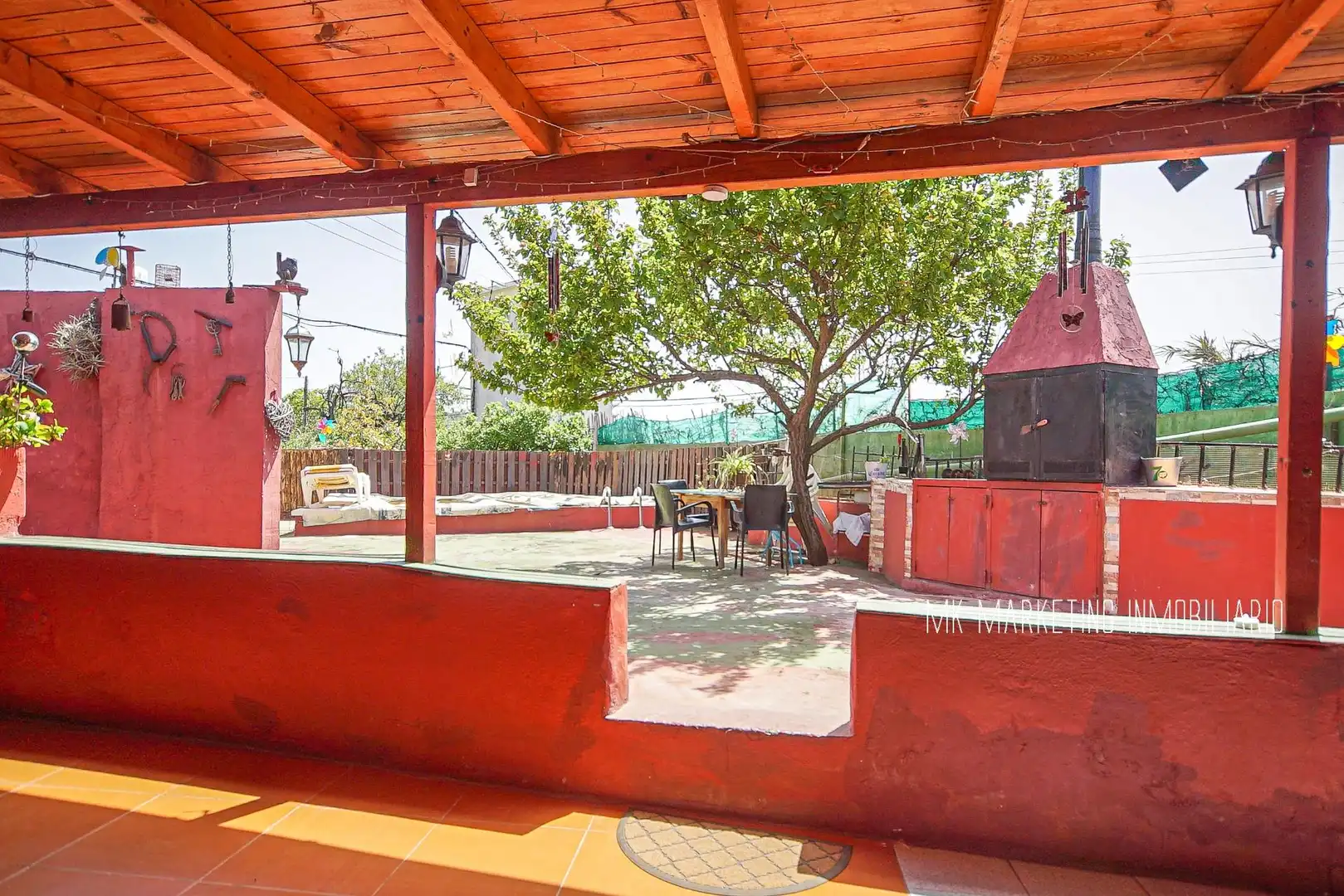 Terrassa de Finca rústica en venda en Valsequillo de Gran Canaria amb Aire condicionat, Terrassa i Piscina