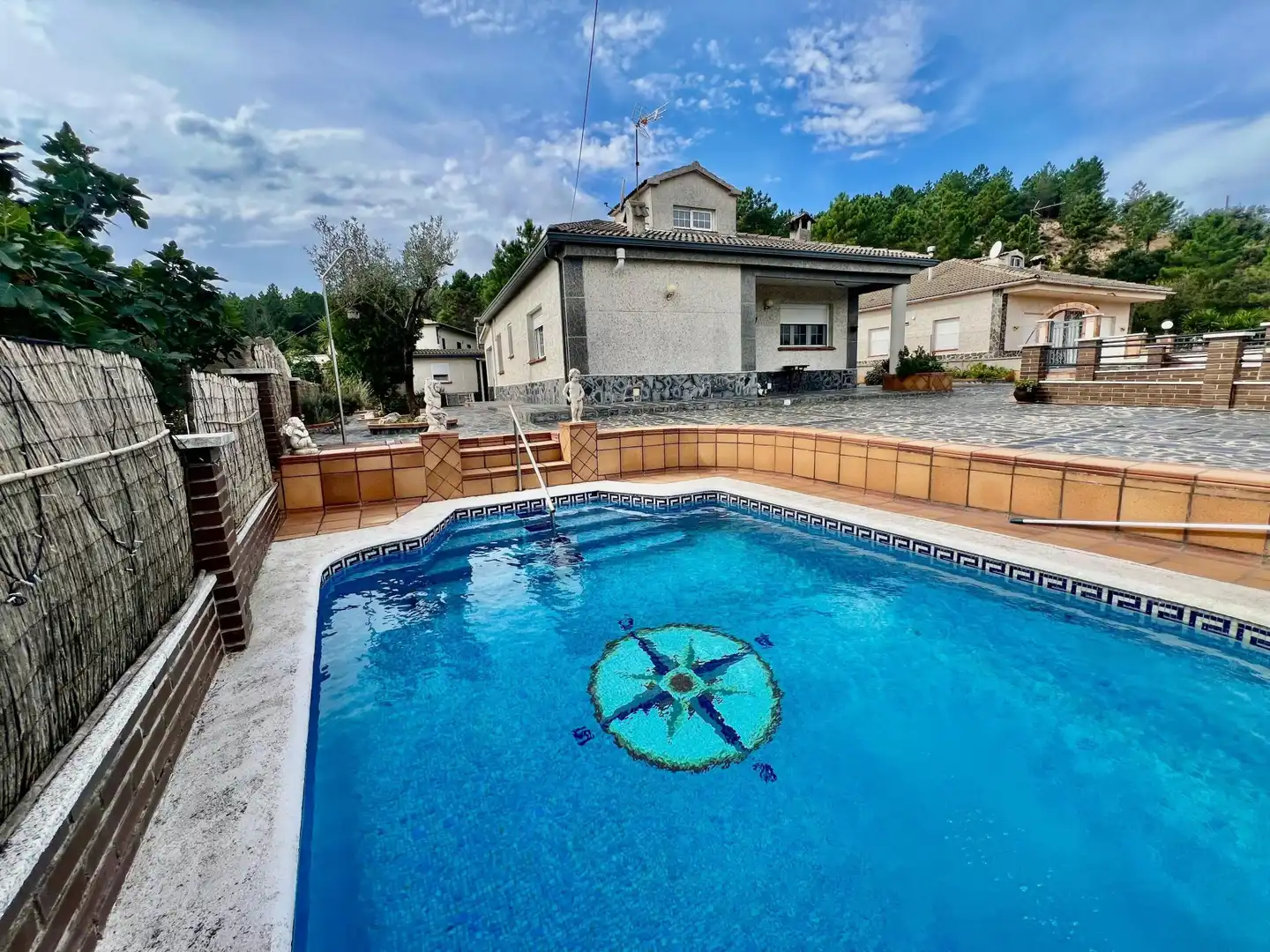 Piscina de Casa o xalet en venda en Riudarenes amb Aire condicionat, Terrassa i Piscina