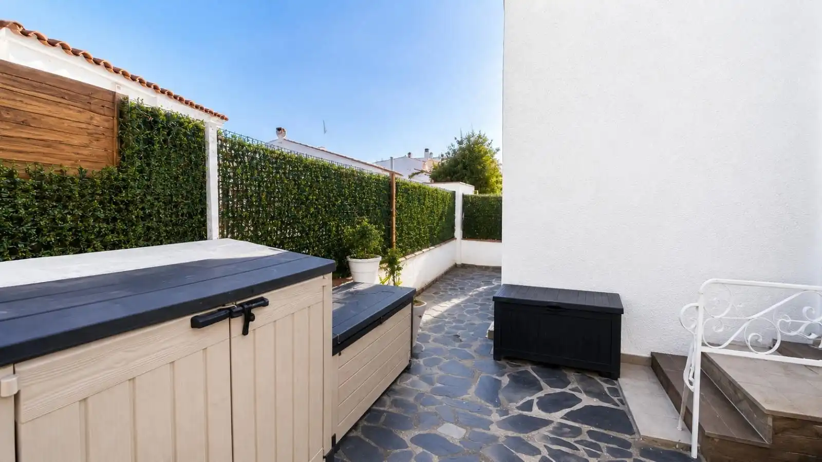 Terraza de Casa o chalet en venta en Empuriabrava con Aire acondicionado, Calefacción y Jardín privado