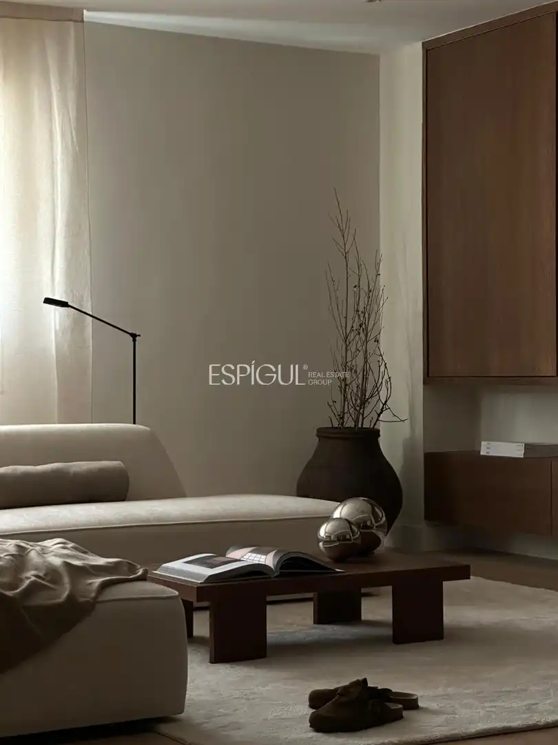 Sala de estar de Piso en venta en  Madrid Capital con Aire acondicionado, Calefacción y Amueblado