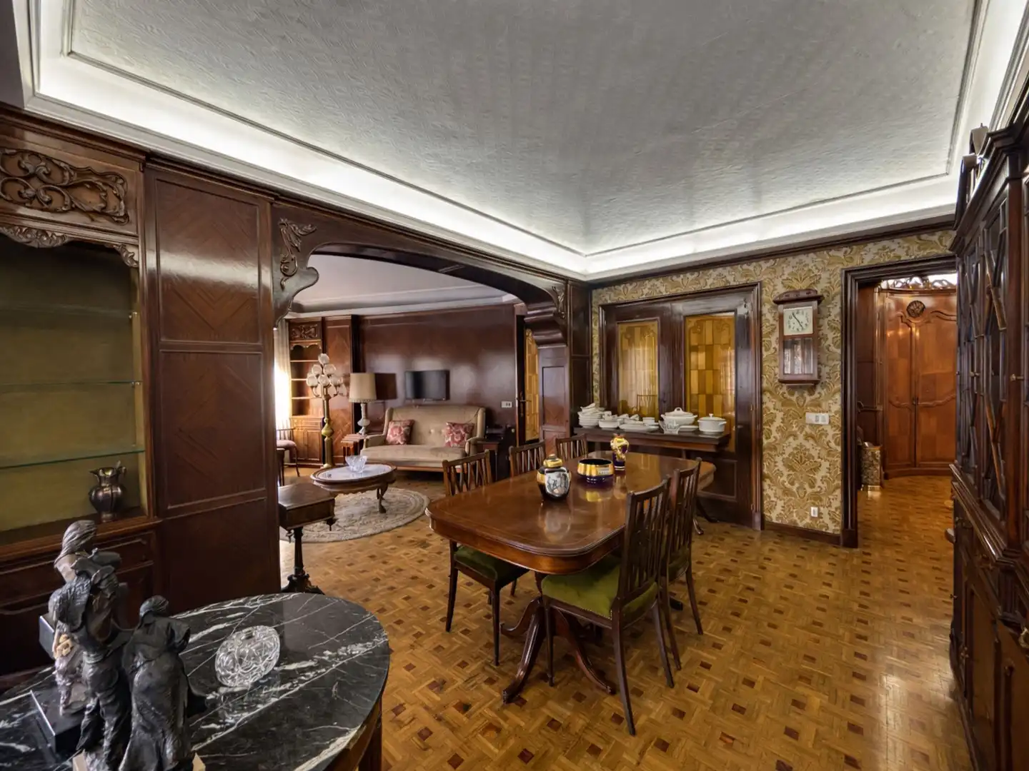 Dining room of Flat for sale in Zaragoza  with Heating